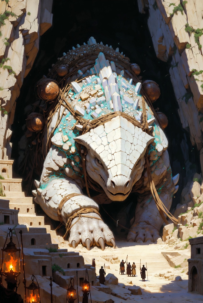 Ukuku — blind underworld beast, a T3 transport carrier in the Incan mountain army